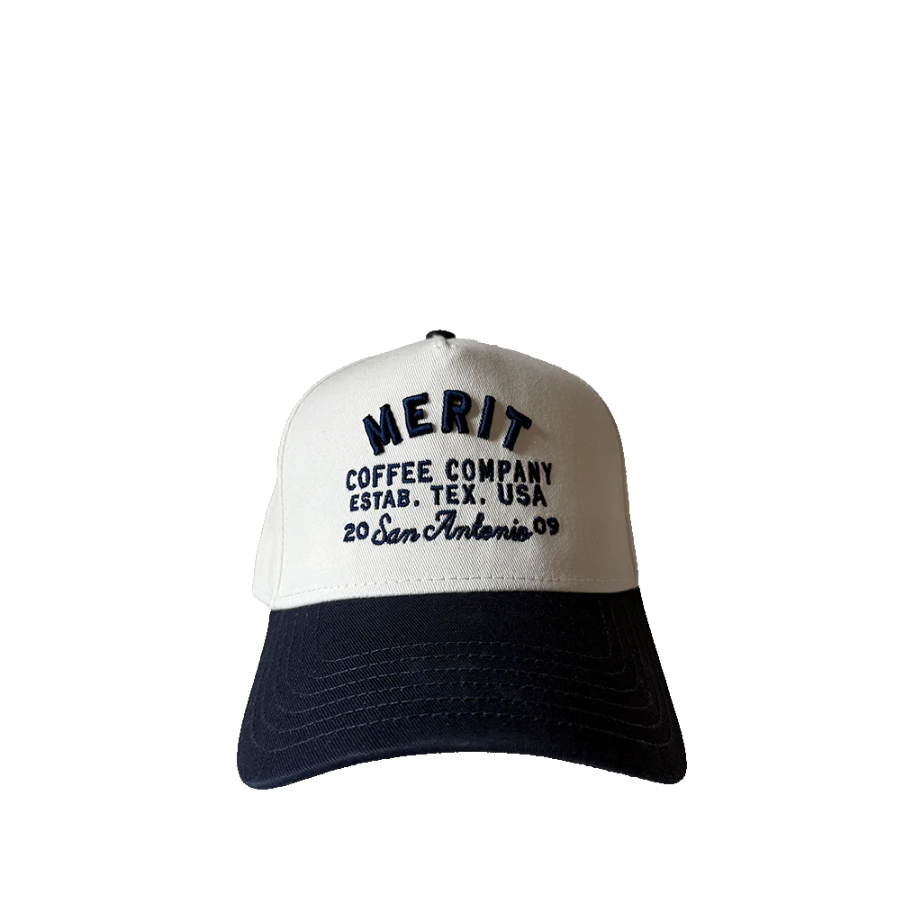 Two Tone City Hat - Navy - Image 3